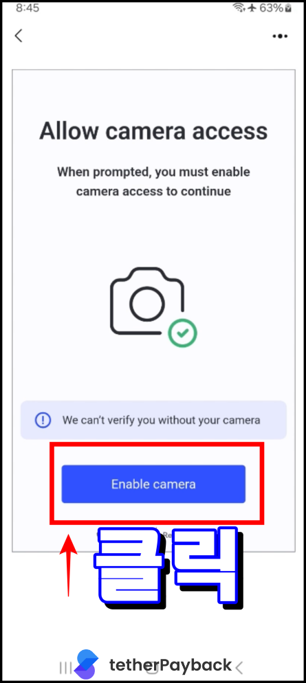 Enter Personal Information and Photo Verification for KYC 20