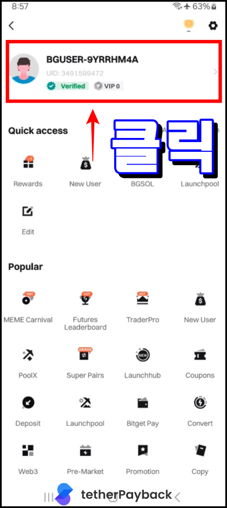 Check Bitget UID 2